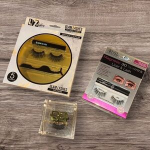 Bundle of 3 Eyelash Sets New